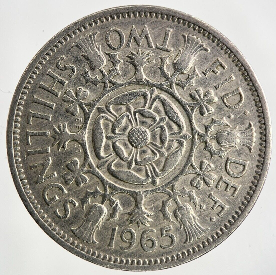 1965 Elizabeth II 2nd Florin Coin | Fine Collectable Grade