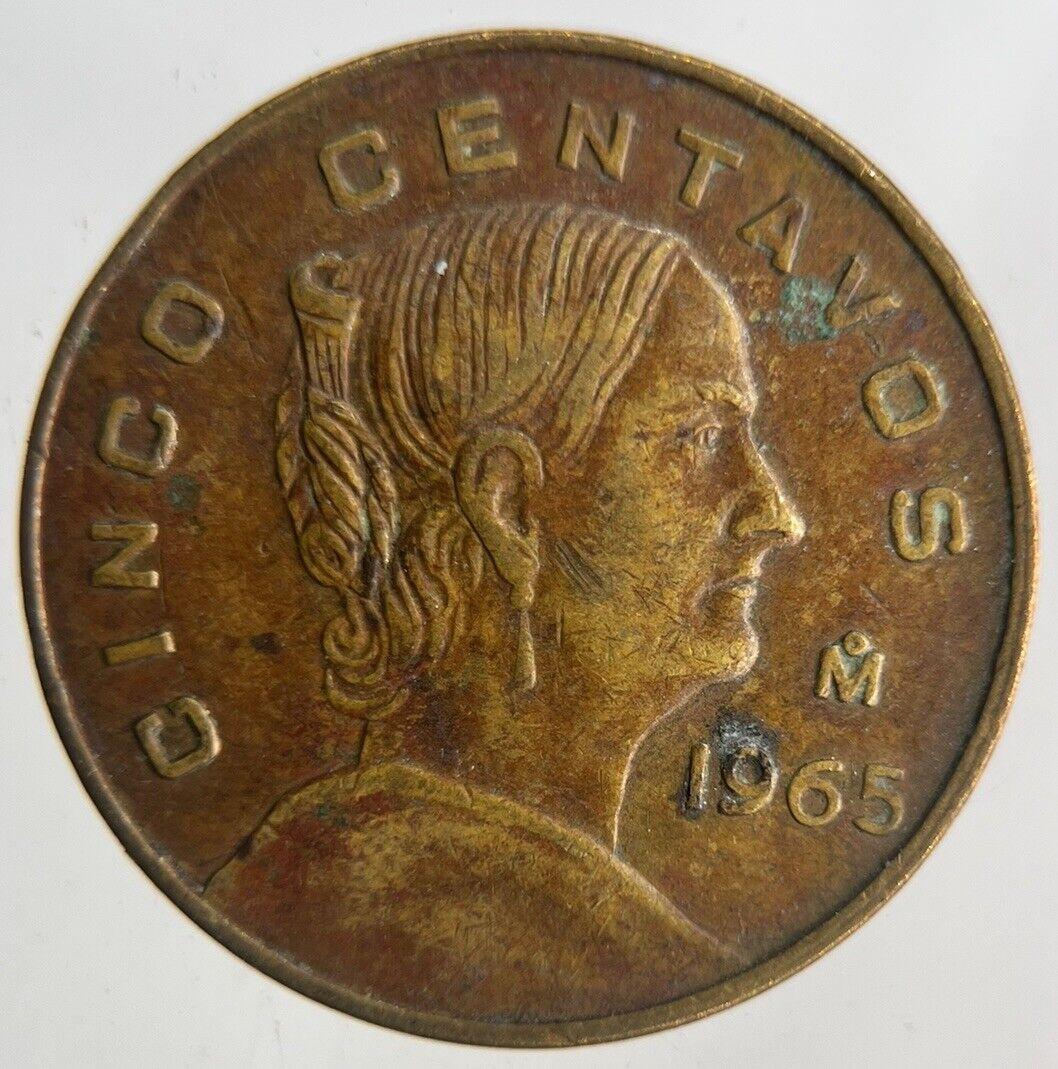 1965 Mexico 5 Centavos Coin | Very High Grade