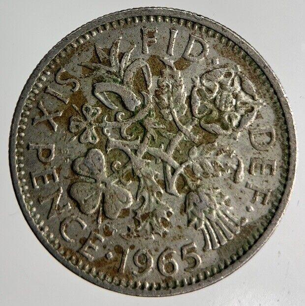 1965 Elizabeth II 2nd Sixpence Coin | Fine Collectable Grade