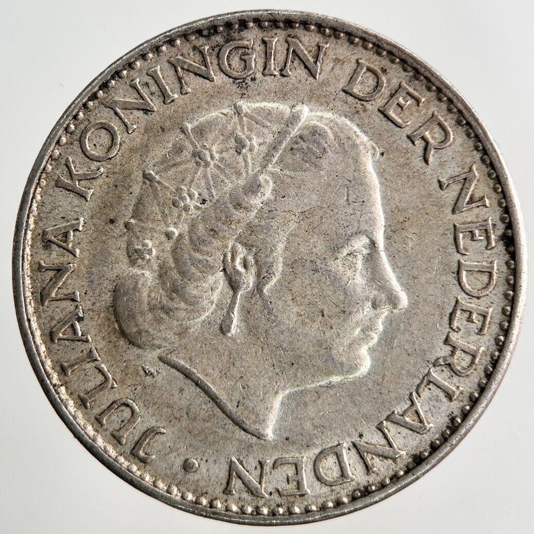 1965 Netherlands 1 Gulden Silver Coin | Fine Collectable Grade