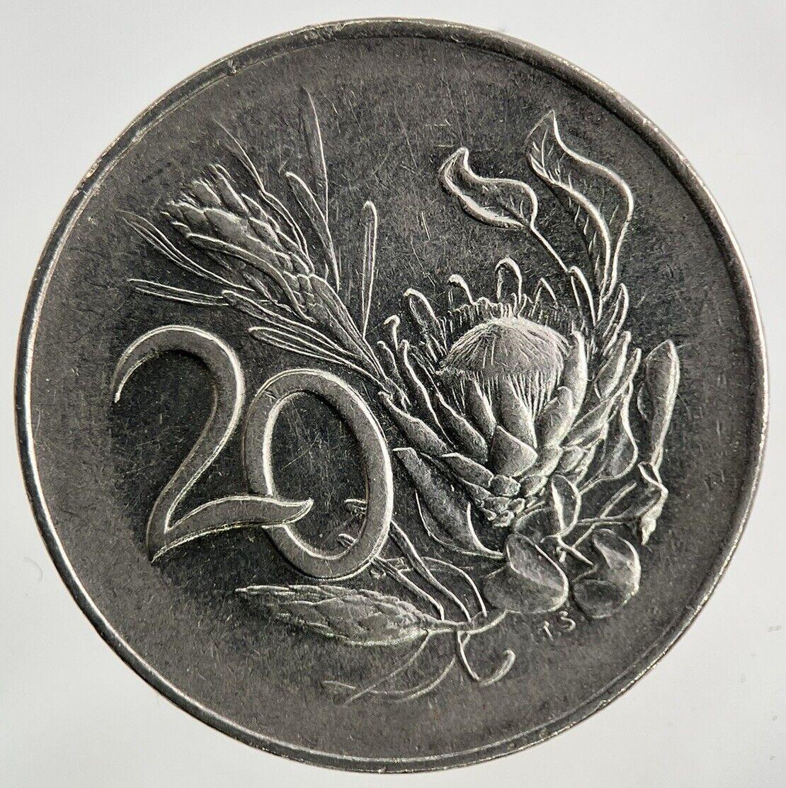 1965 South Africa 20 Cent Coin | Fine Collectable Grade