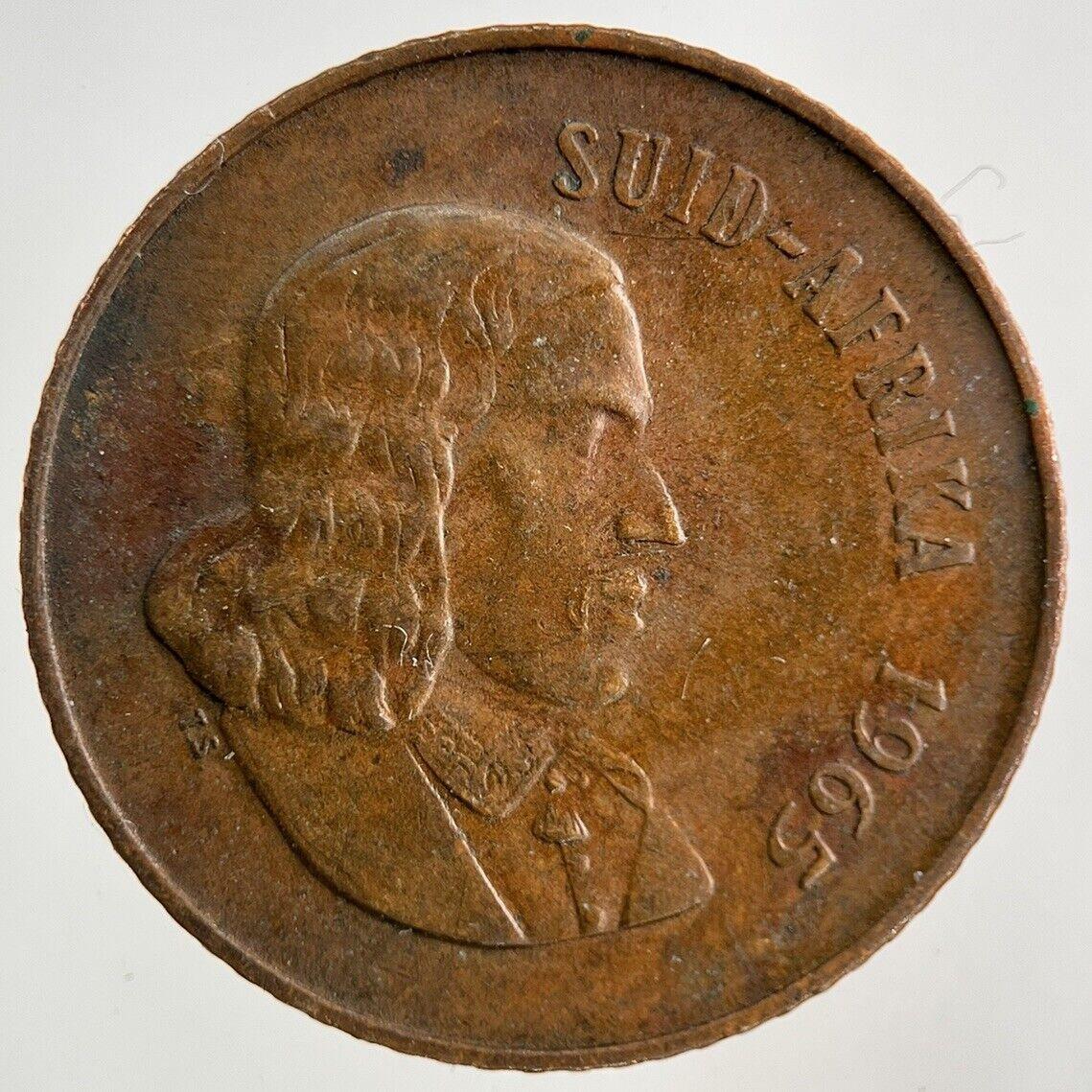 1965 South Africa 2 Cent Coin | Fine Collectable Grade