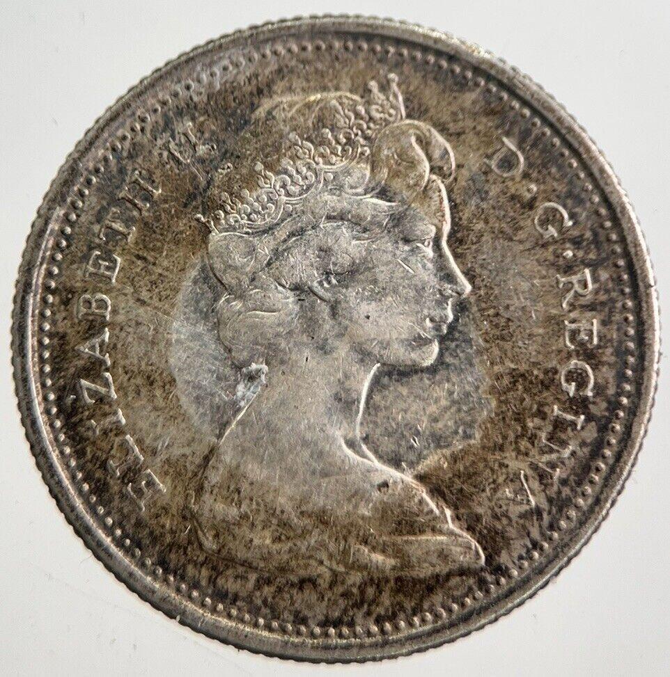 1966 Canada 25 Cents Silver Coin | Fine Collectable Grade | a7629