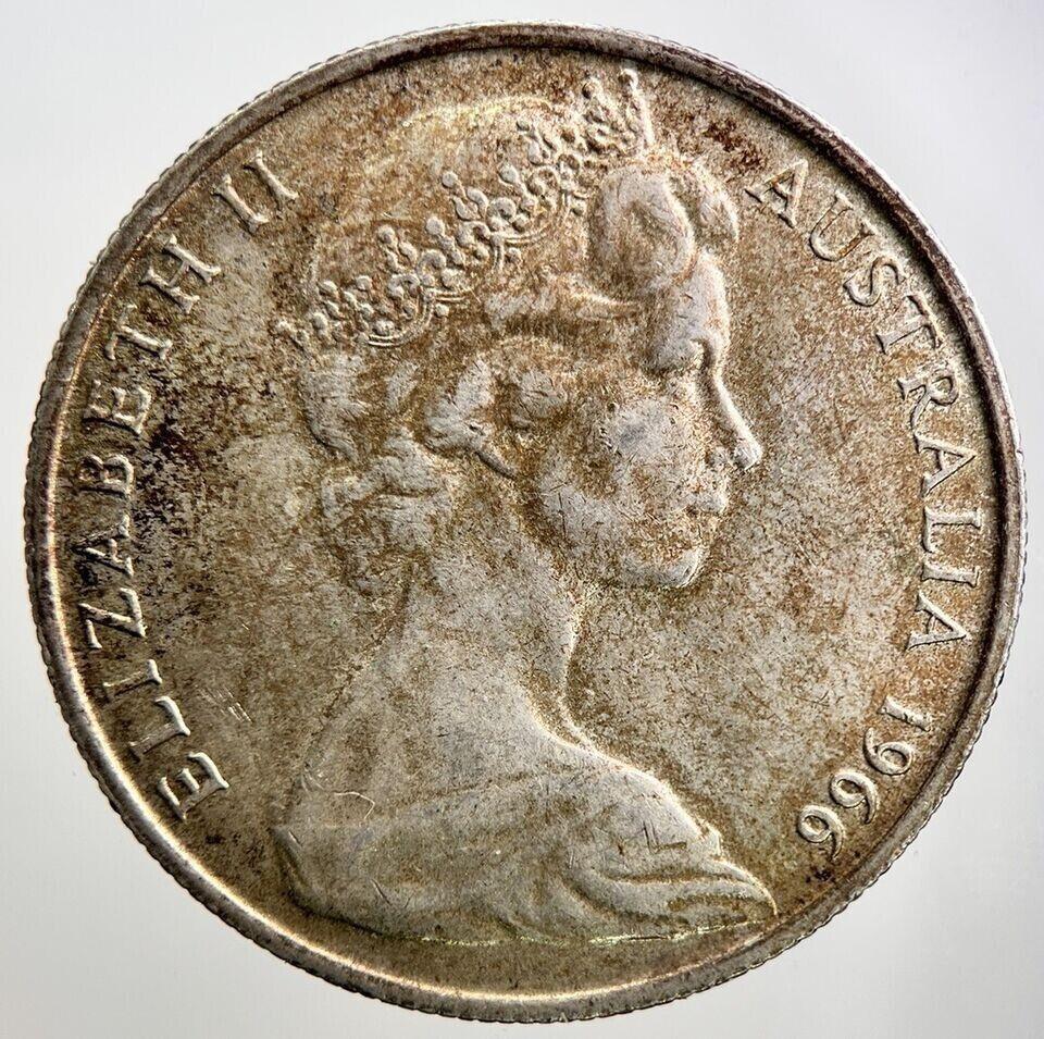 1966 Australia 50 Cent Silver Coin | Fine Collectable Grade | a2829