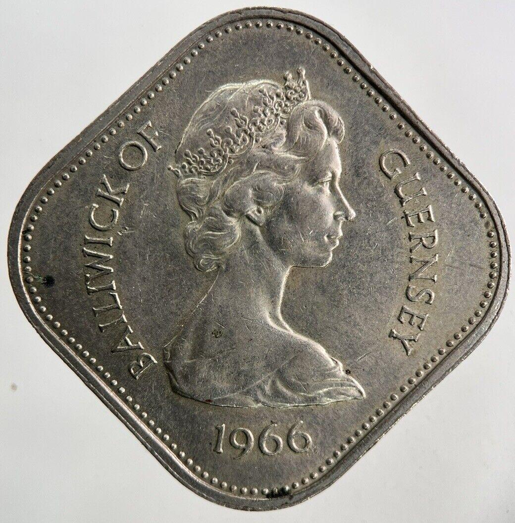 1966 Guernsey 10 Shillings Coin | Very High Grade