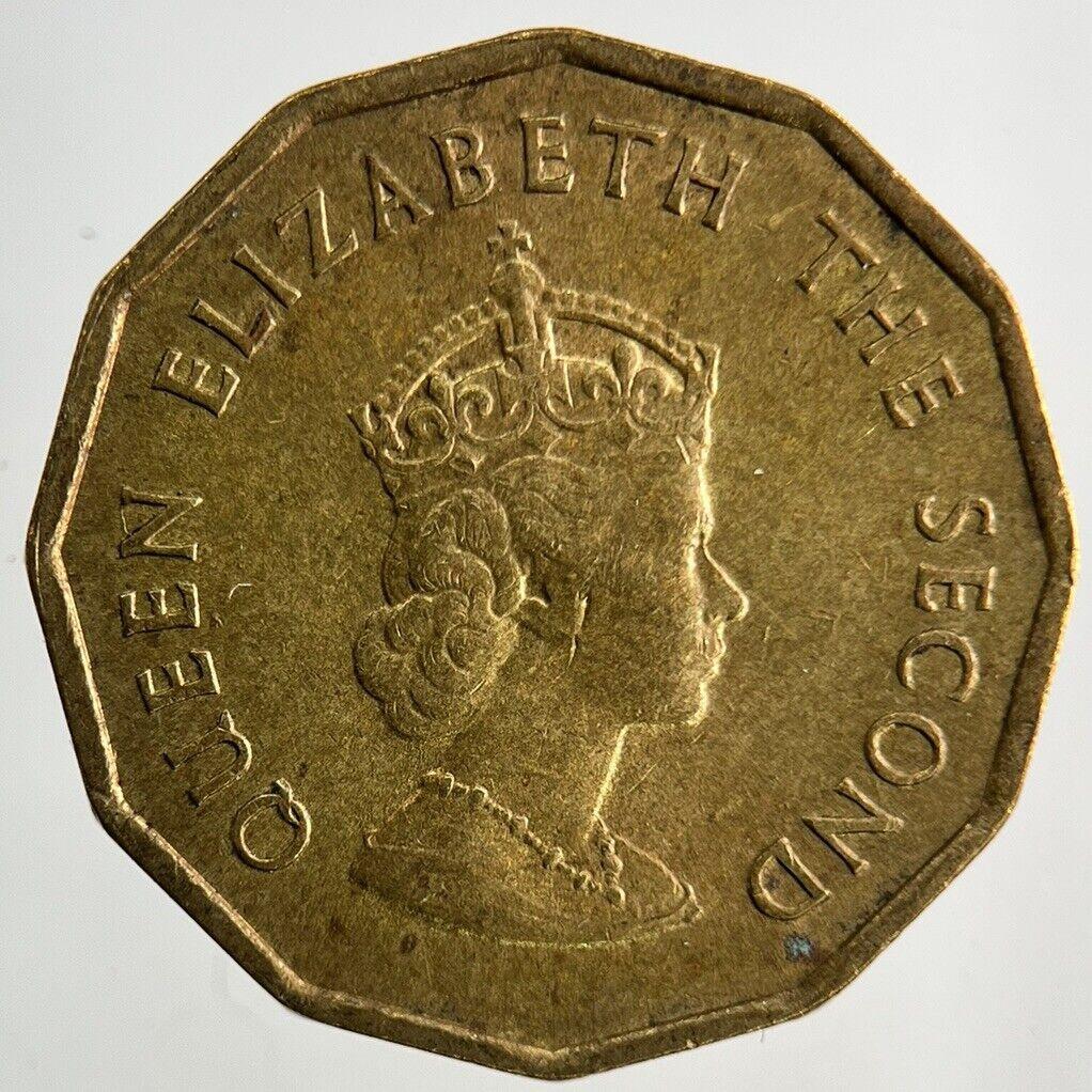 1966 Jersey Brass 1/4th One Fourth Of A Shilling Coin | Fine Collectable Grade