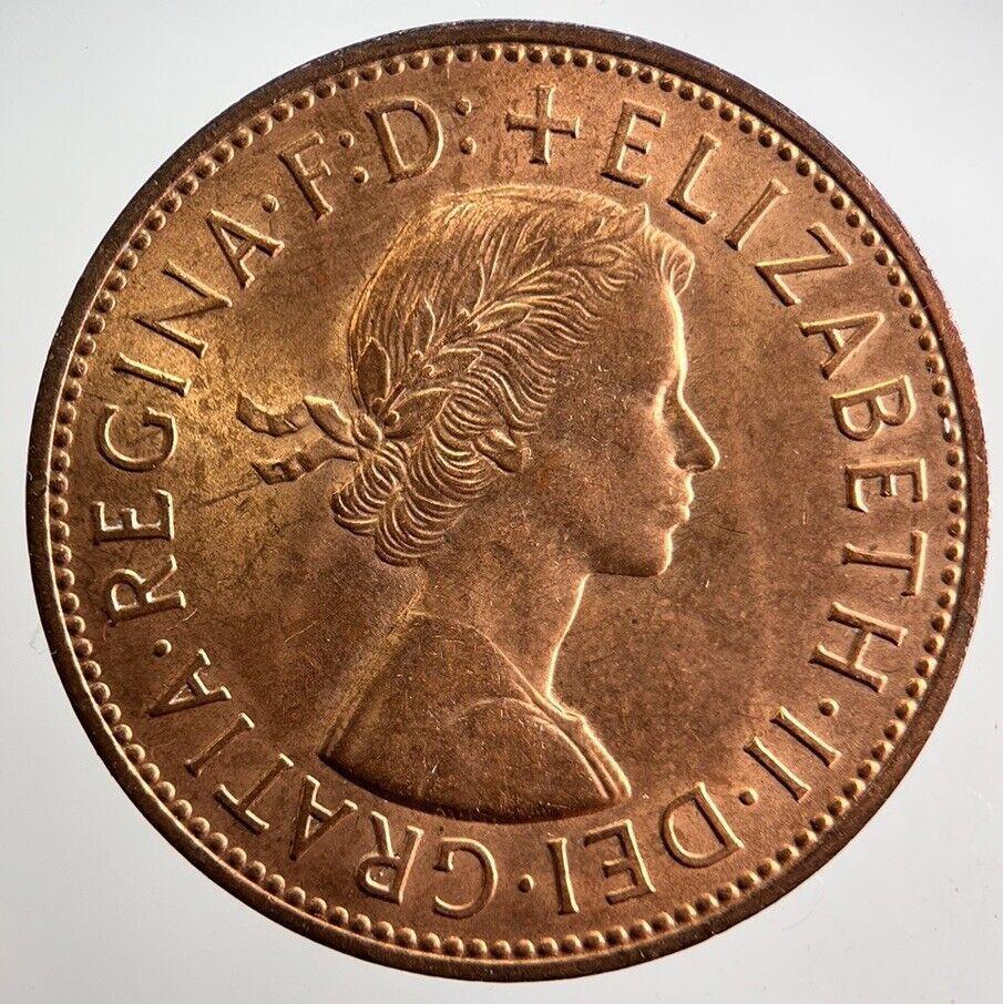 1966 Elizabeth II One Penny Coin | Very High Grade