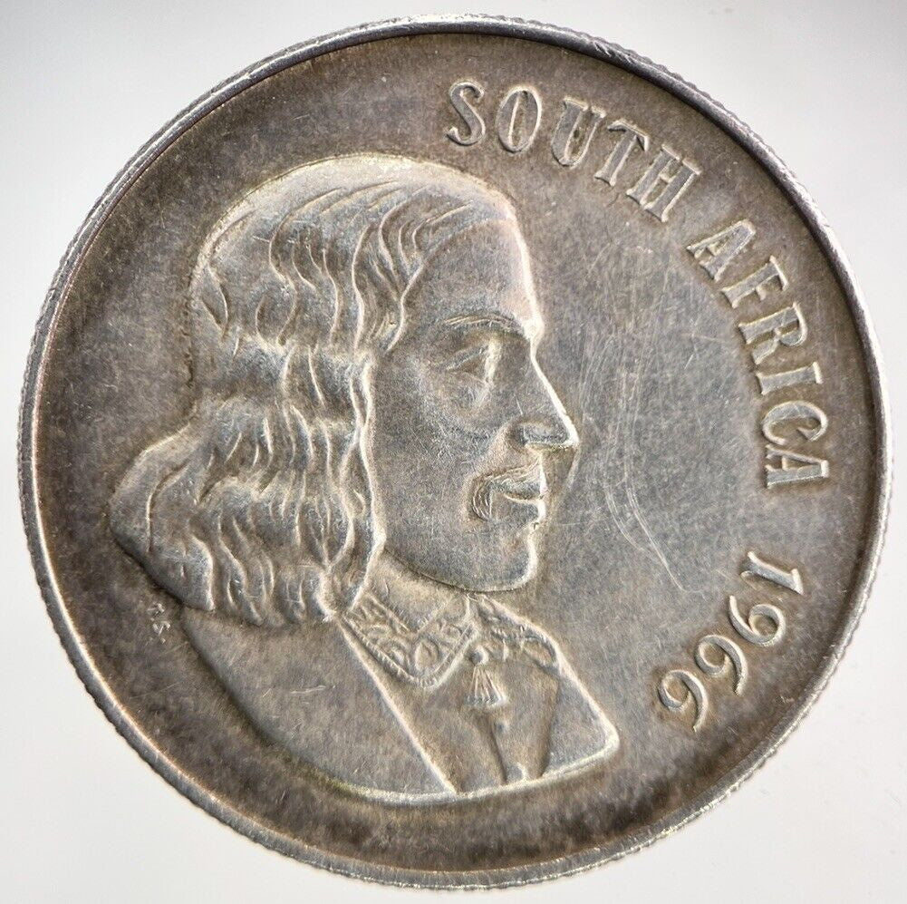 1966 South Africa 1 Rand Silver Coin | Very High Grade