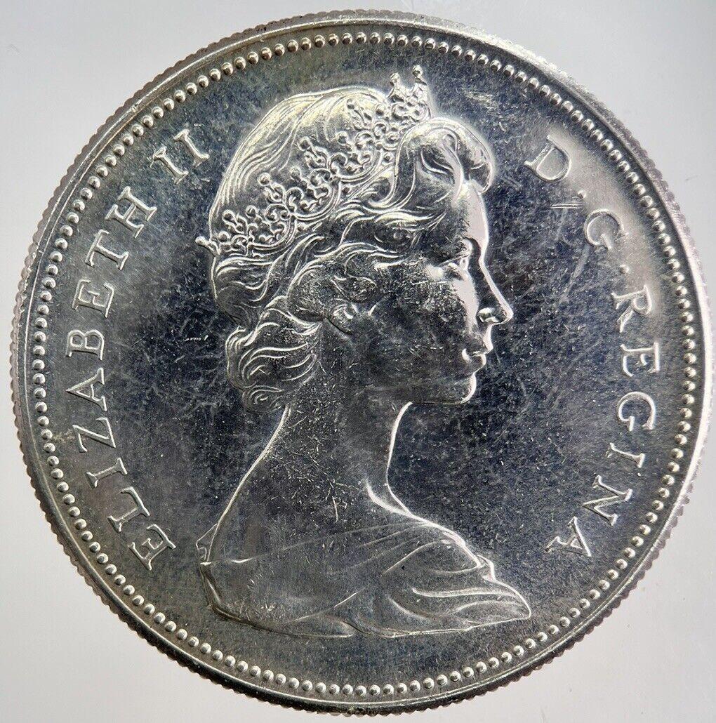 1967 Canada Goose One Dollar Silver Coin | Very High Grade | a5786