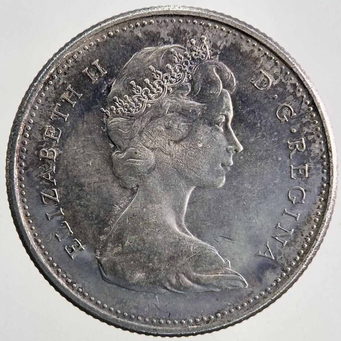 1967 Canada 25 Cents Silver Coin | Fine Collectable Grade