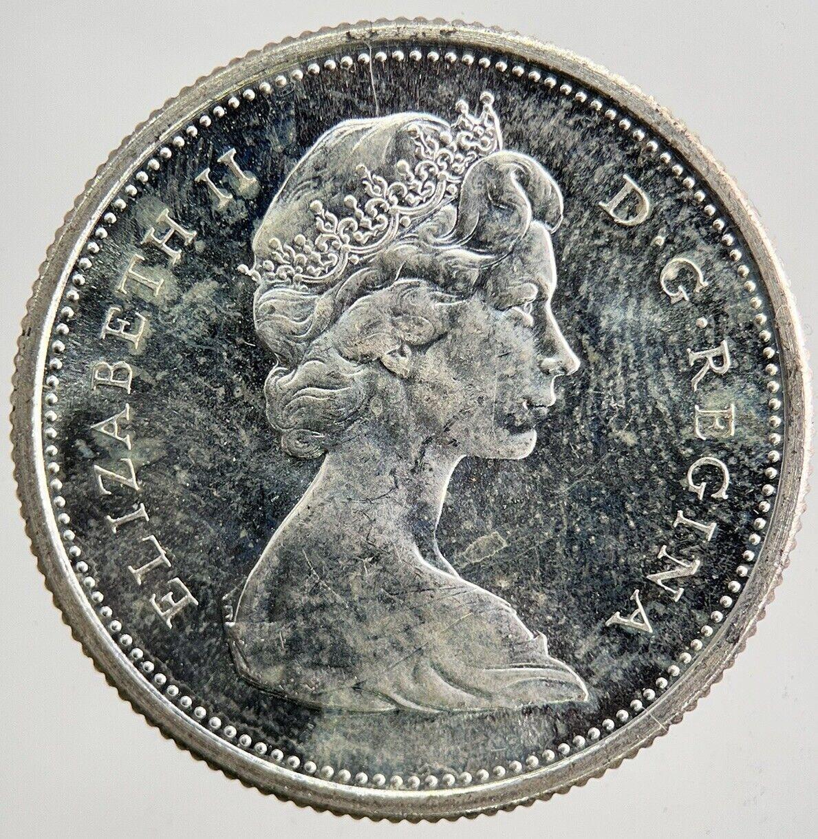1967 Canada 25 Cents Silver Coin | Very High Grade | a5926