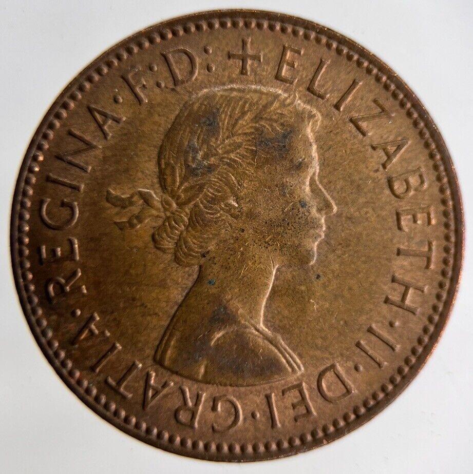 1967 Elizabeth II 2nd Half-Penny Coin | Fine Collectable Grade