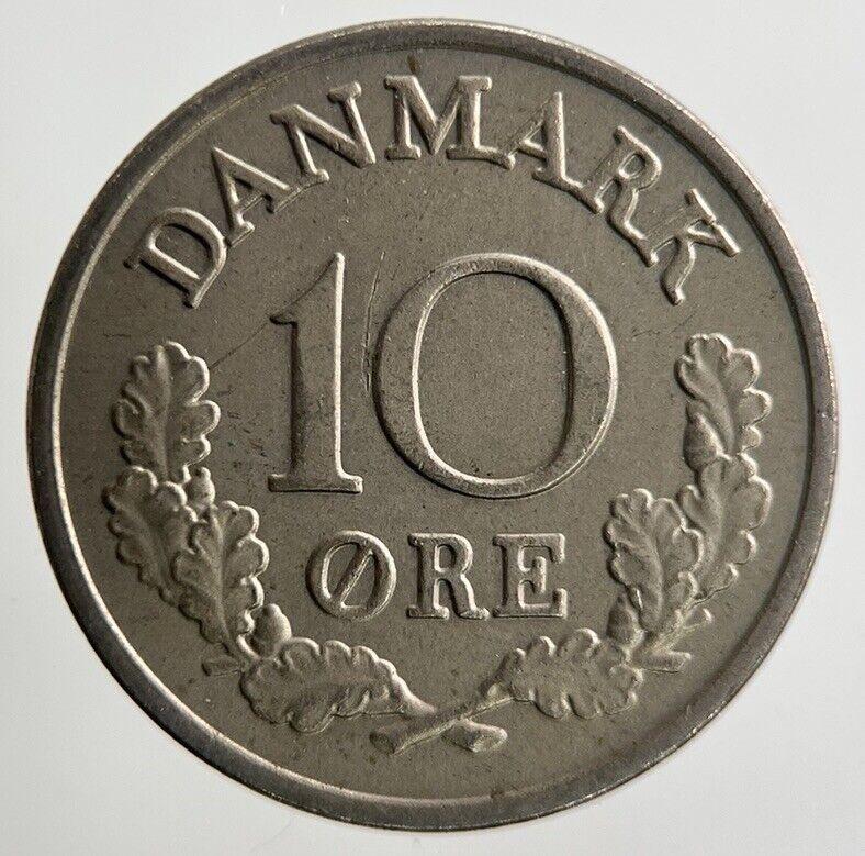 1967 Denmark 10 Ore Coin | Fine Collectable Grade