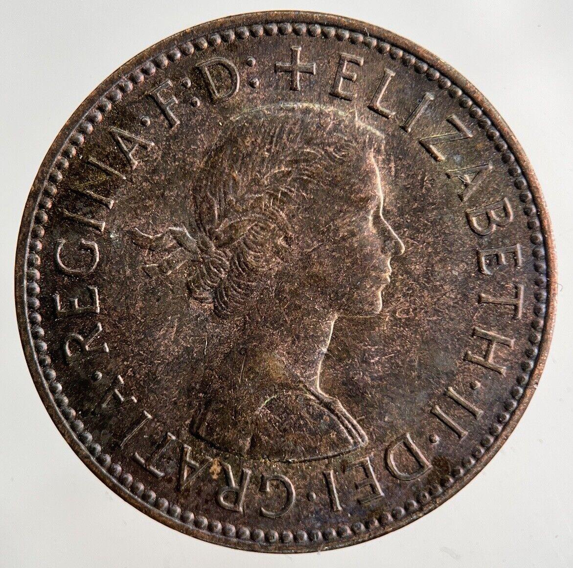 1967 Elizabeth II 2nd Half-Penny Coin | Fine Collectable Grade