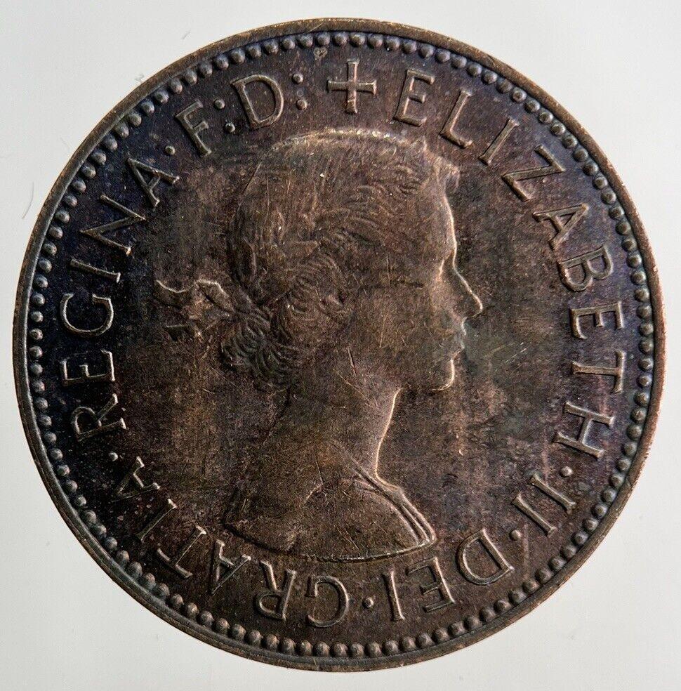 1967 Elizabeth II 2nd Half-Penny Coin | Fine Collectable Grade