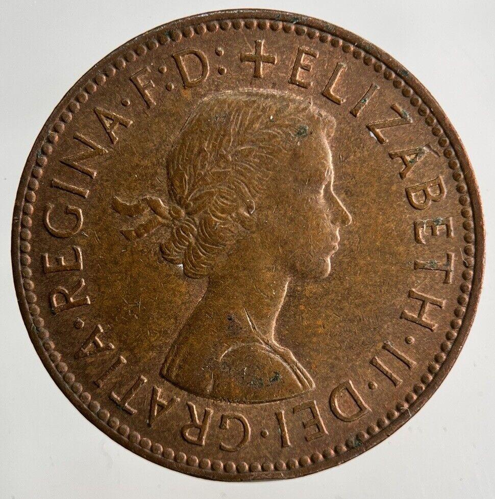 1967 Elizabeth II 2nd Half-Penny Coin | Fine Collectable Grade