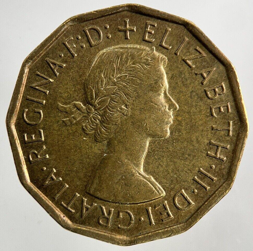 1967 Elizabeth II 2nd Brass Threepence Coin | Fine Collectable Grade