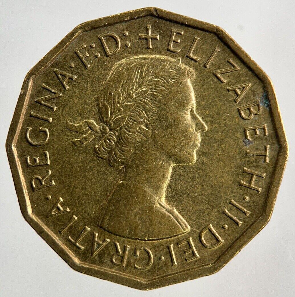1967 Elizabeth II 2nd Brass Threepence Coin | Fine Collectable Grade