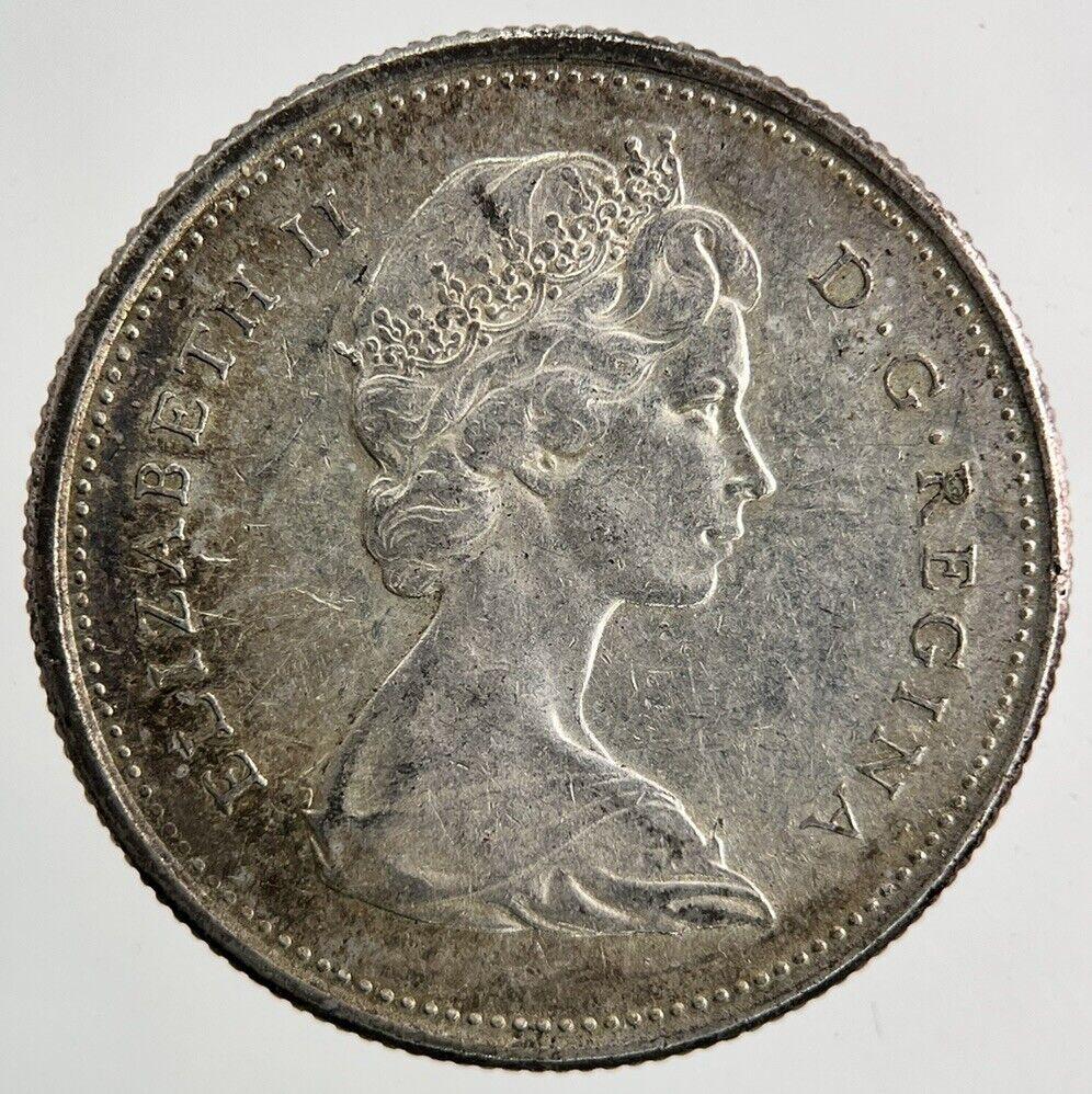 1967 Canada 25 Cents Silver Coin | Fine Collectable Grade
