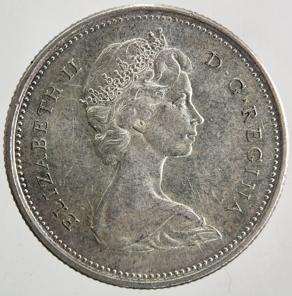 1967 Canada 25 Cents Silver Coin | Very High Grade