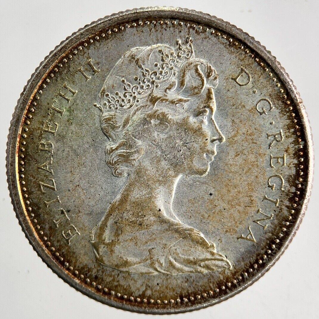 1967 Canada 25 Cents Silver Coin | Fine Collectable Grade