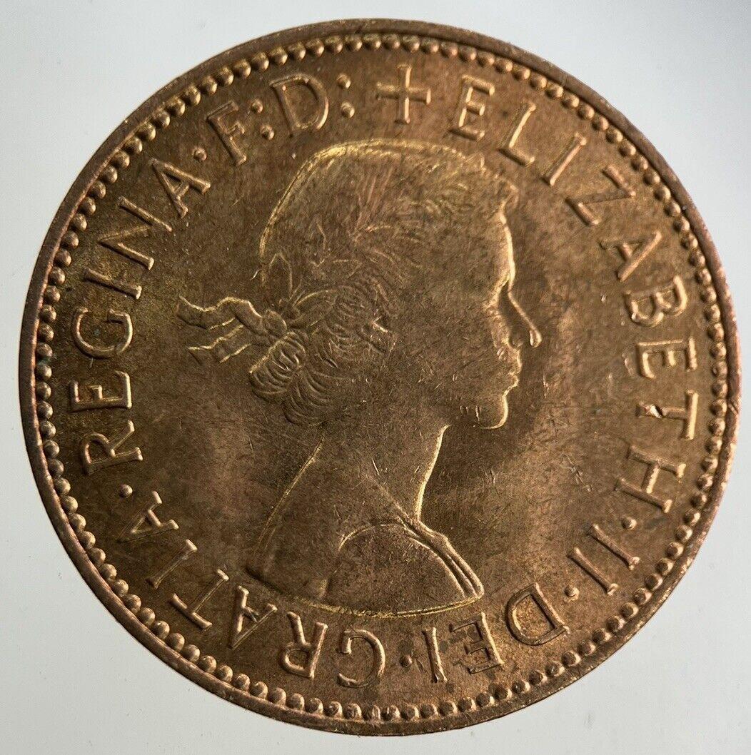 1967 Elizabeth II 2nd Half-Penny Coin | Very Fine Grade