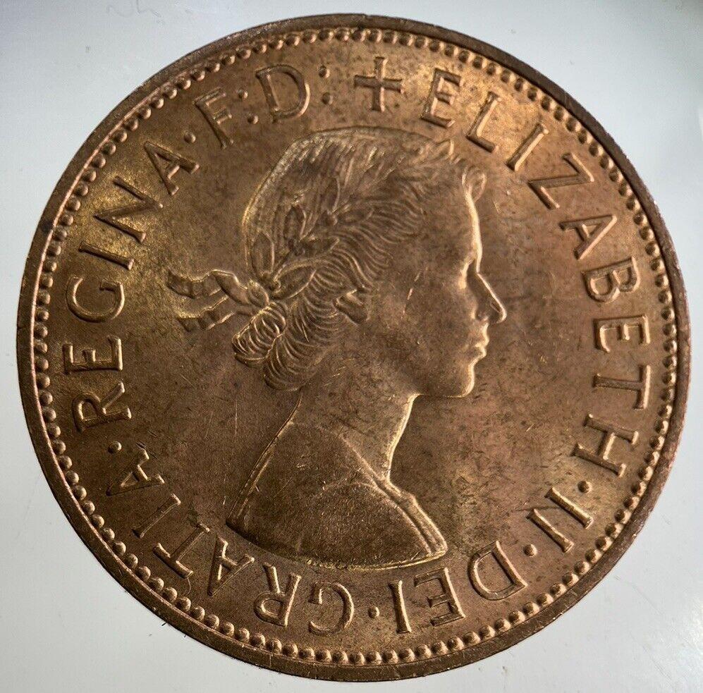 1967 Elizabeth II 2nd One Penny Coin | Very Fine Grade