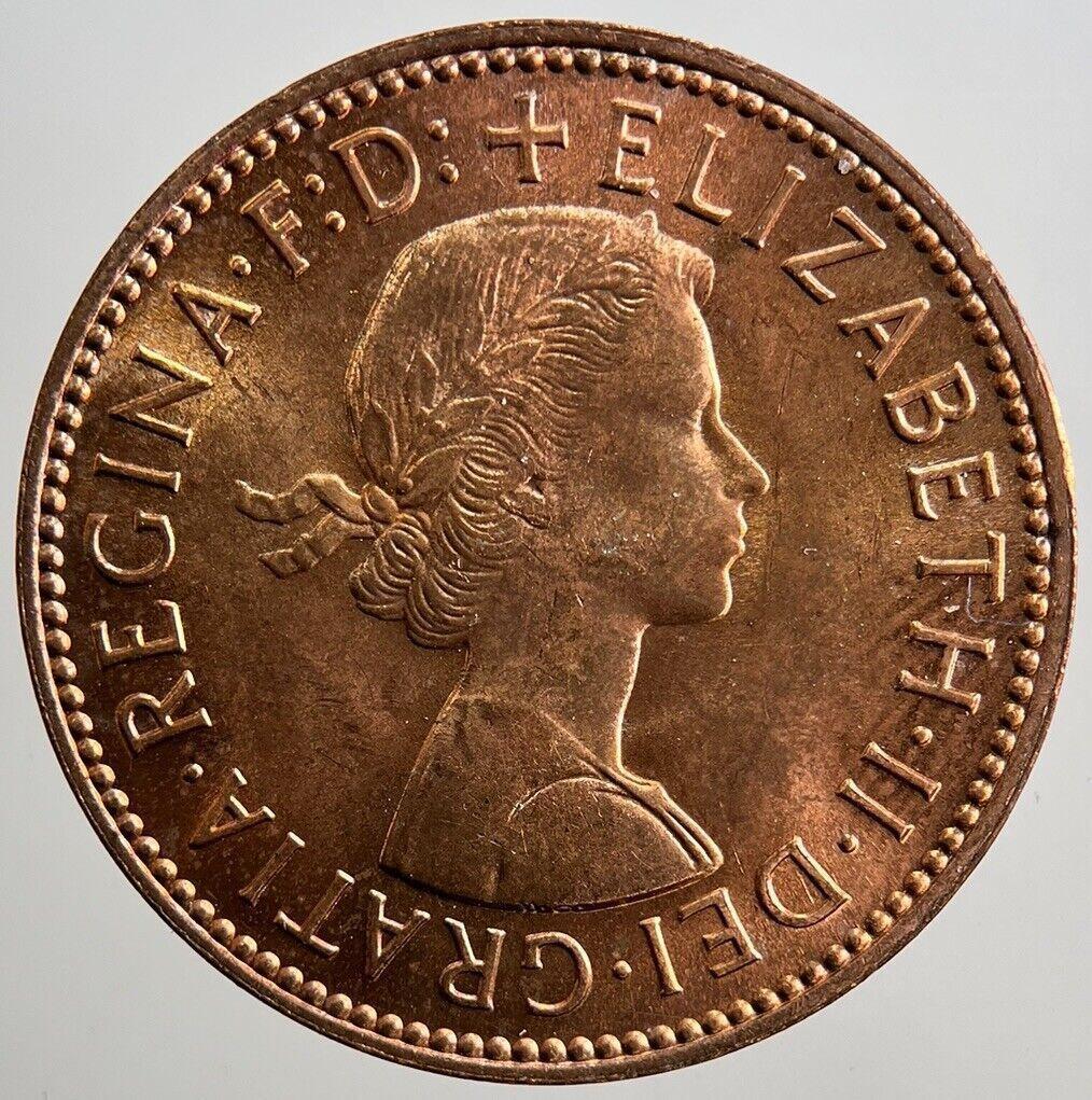 1967 Elizabeth II Half-Penny Rough Water Coin | UNC Uncirculated | a3385