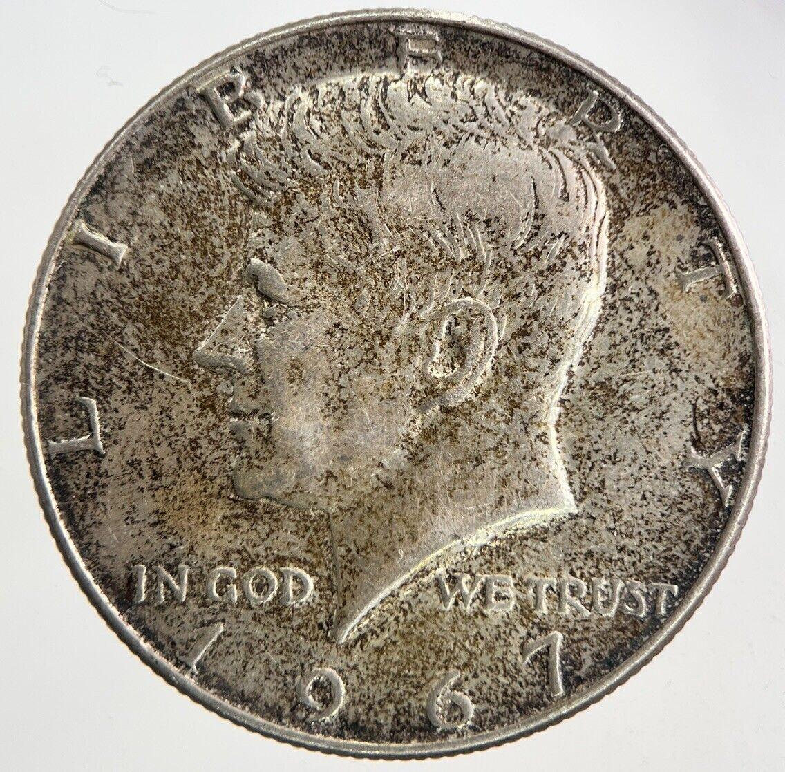 1967 US USA Kennedy Half Dollar Silver Coin | Fine Collectable Grade
