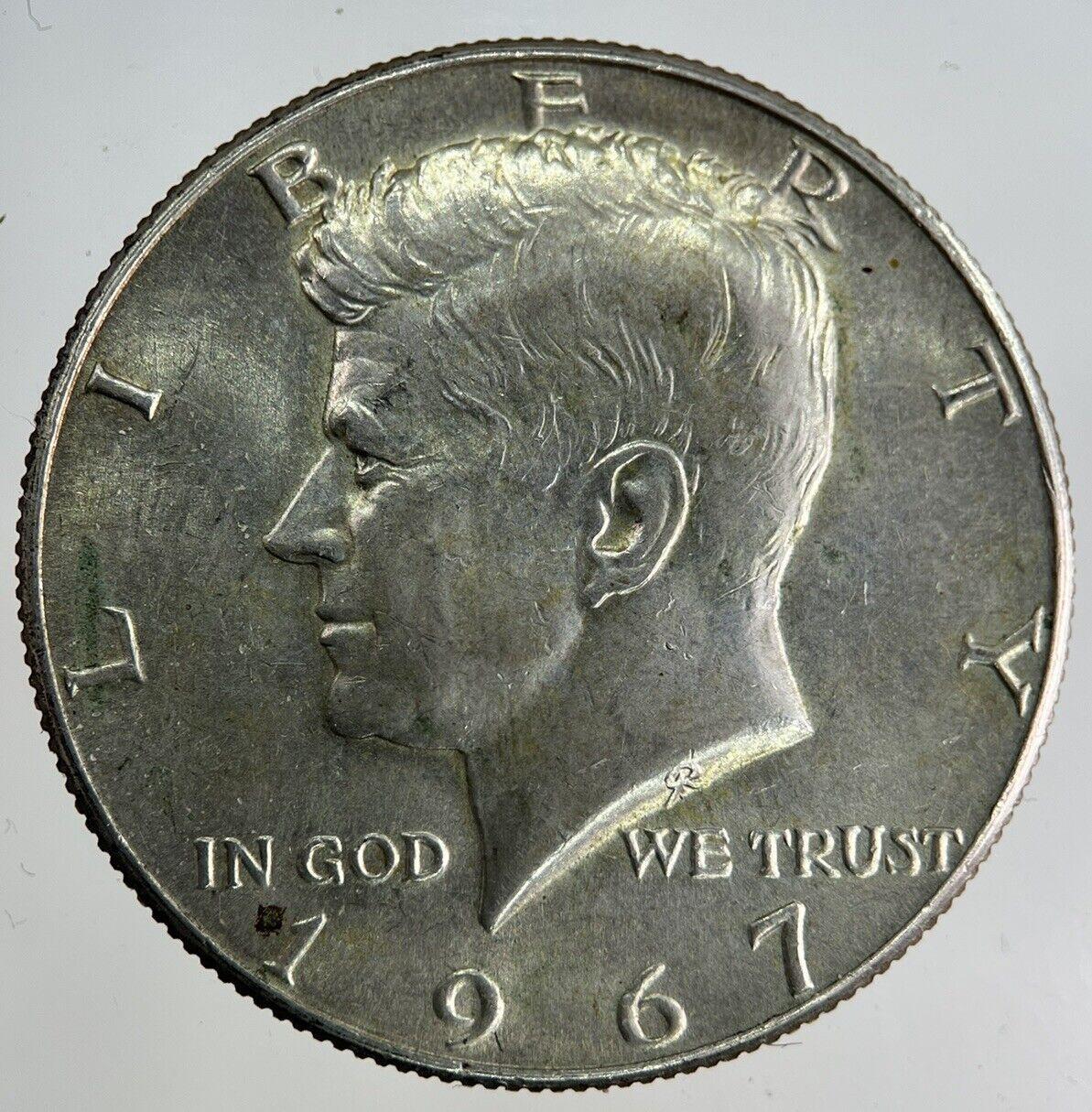 1967 US USA Kennedy Half-Dollar Silver Coin | Very High Grade