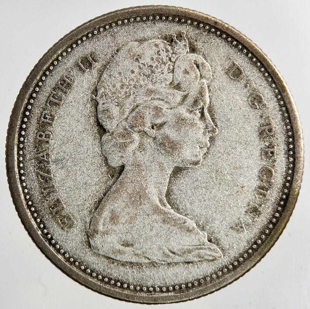 1968 Canada 25 Cents Silver Coin | Collectable Grade