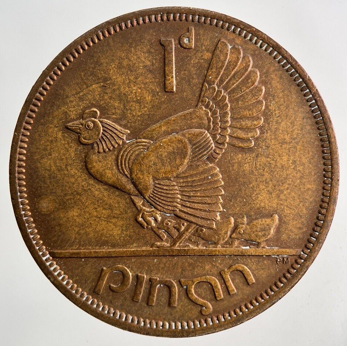 1968 Irish One Penny Coin | Very High Grade