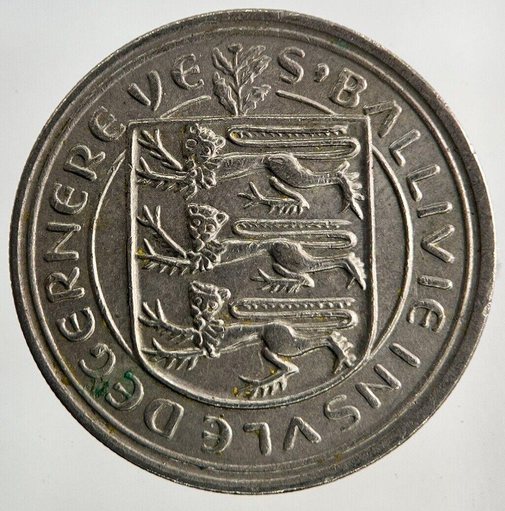 1968 Guernsey 5p Five-Pence Coin | Fine Collectable Grade