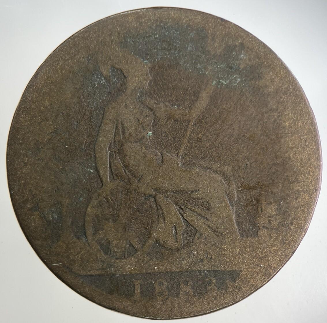 1883 Victoria One Penny Coin | Collectable Grade