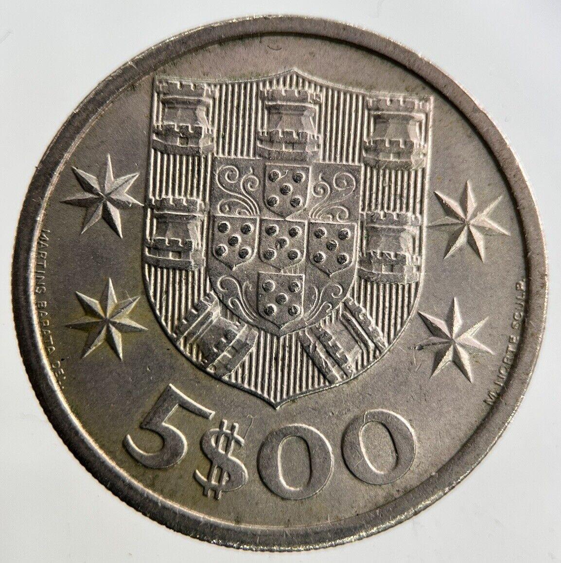 1969 Portugal 5 Escudos Coin | Very High Grade