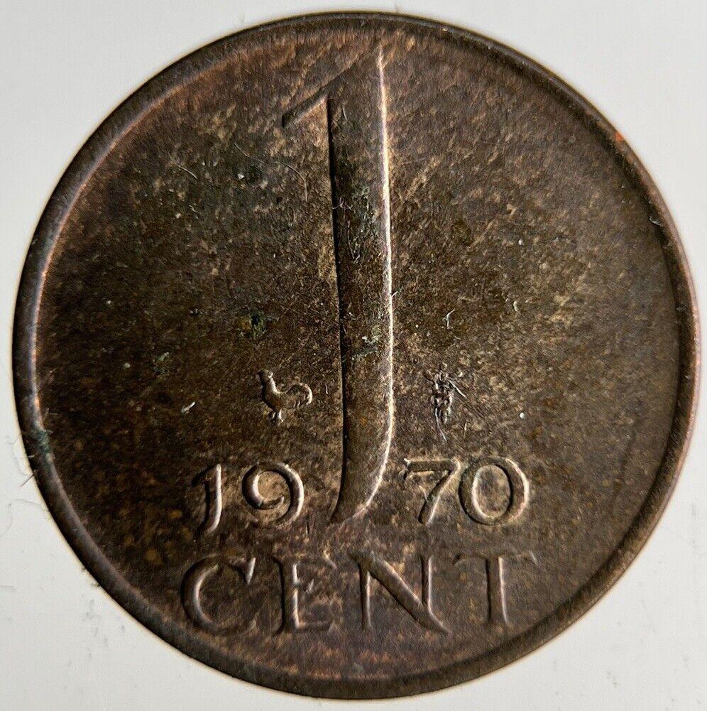 1970 Netherlands 1 Cent Coin | Fine Collectable Grade