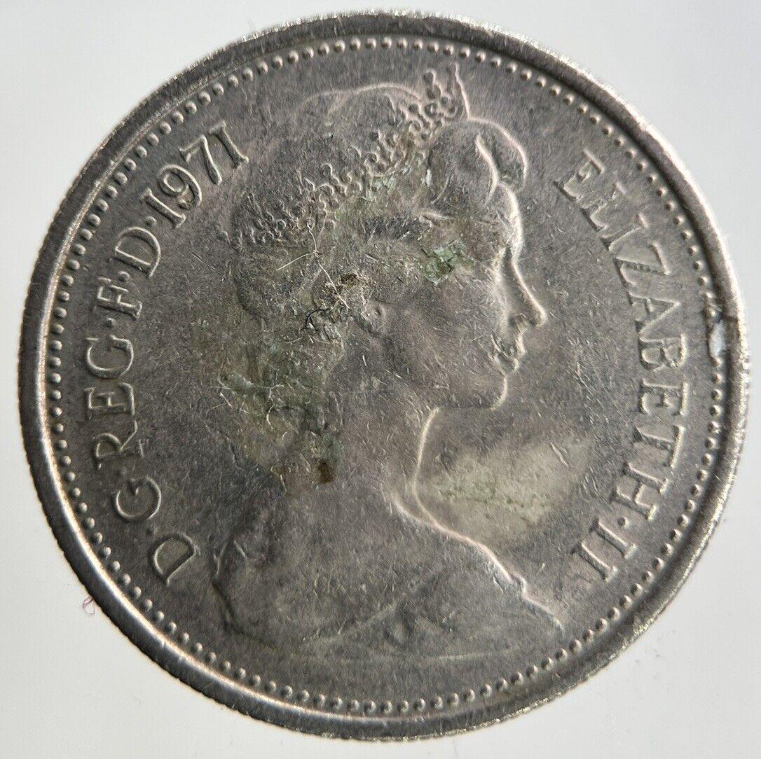1971 Elizabeth II 2nd 5p Five-Pence Coin | Fine Collectable Grade
