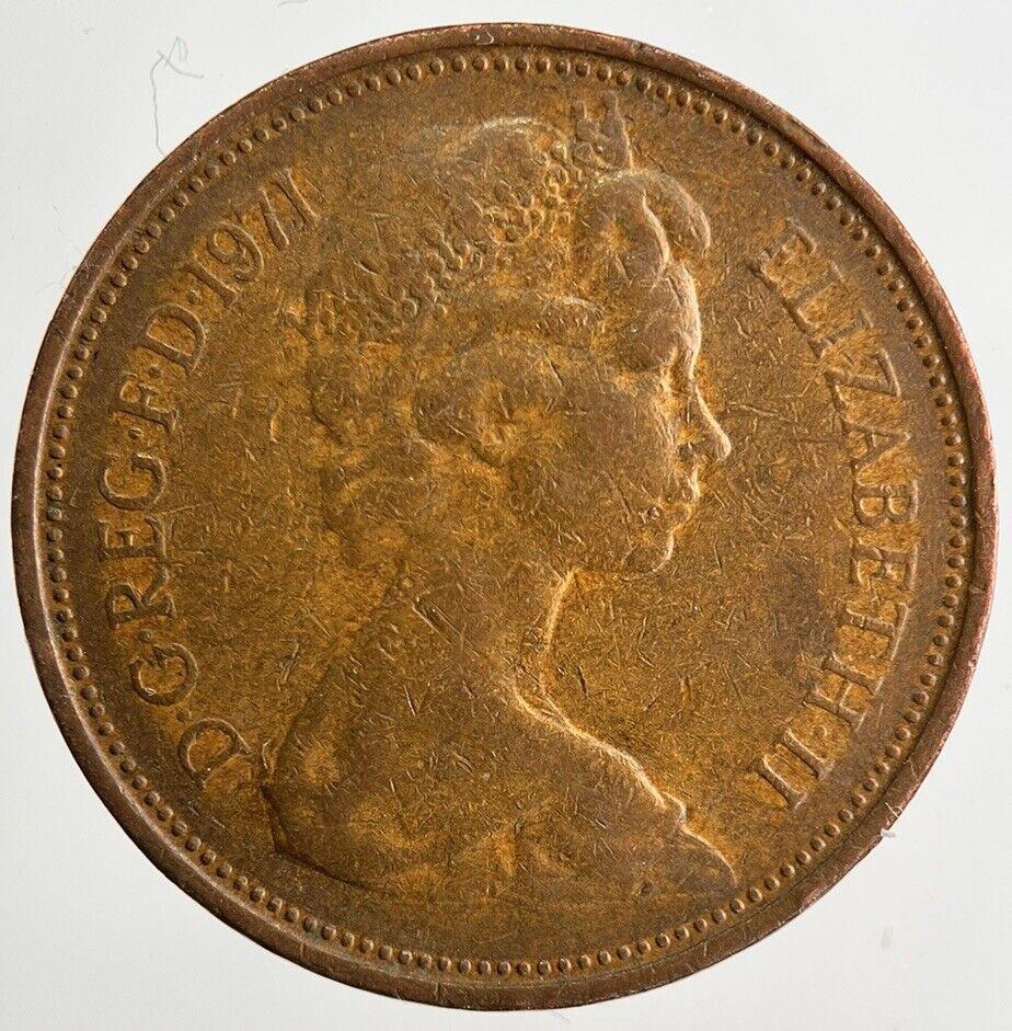 1971 Elizabeth II 2nd 2p Two-Pence Coin | Fine Collectable Grade