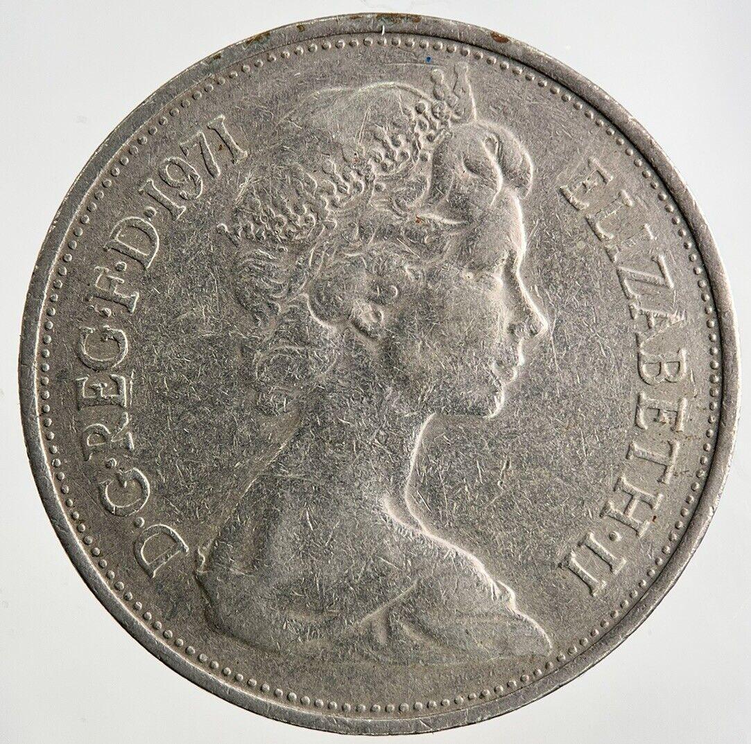 1971 Elizabeth II 2nd 10p Ten-Pence Coin | Fine Collectable Grade