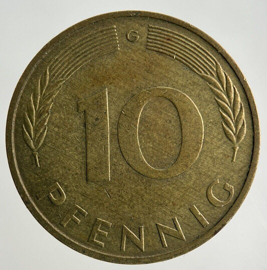 1971 Germany 10 Pfennig Coin | Fine Collectable Grade