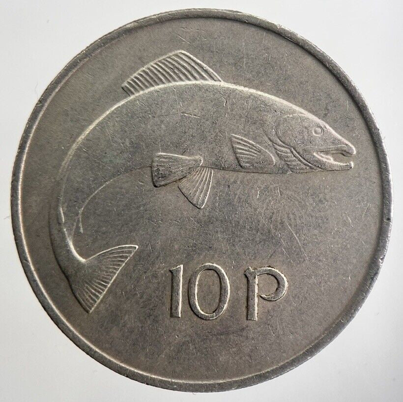 1971 Irish 10p 10 Ten-Pence Coin | Very High Grade | a7039