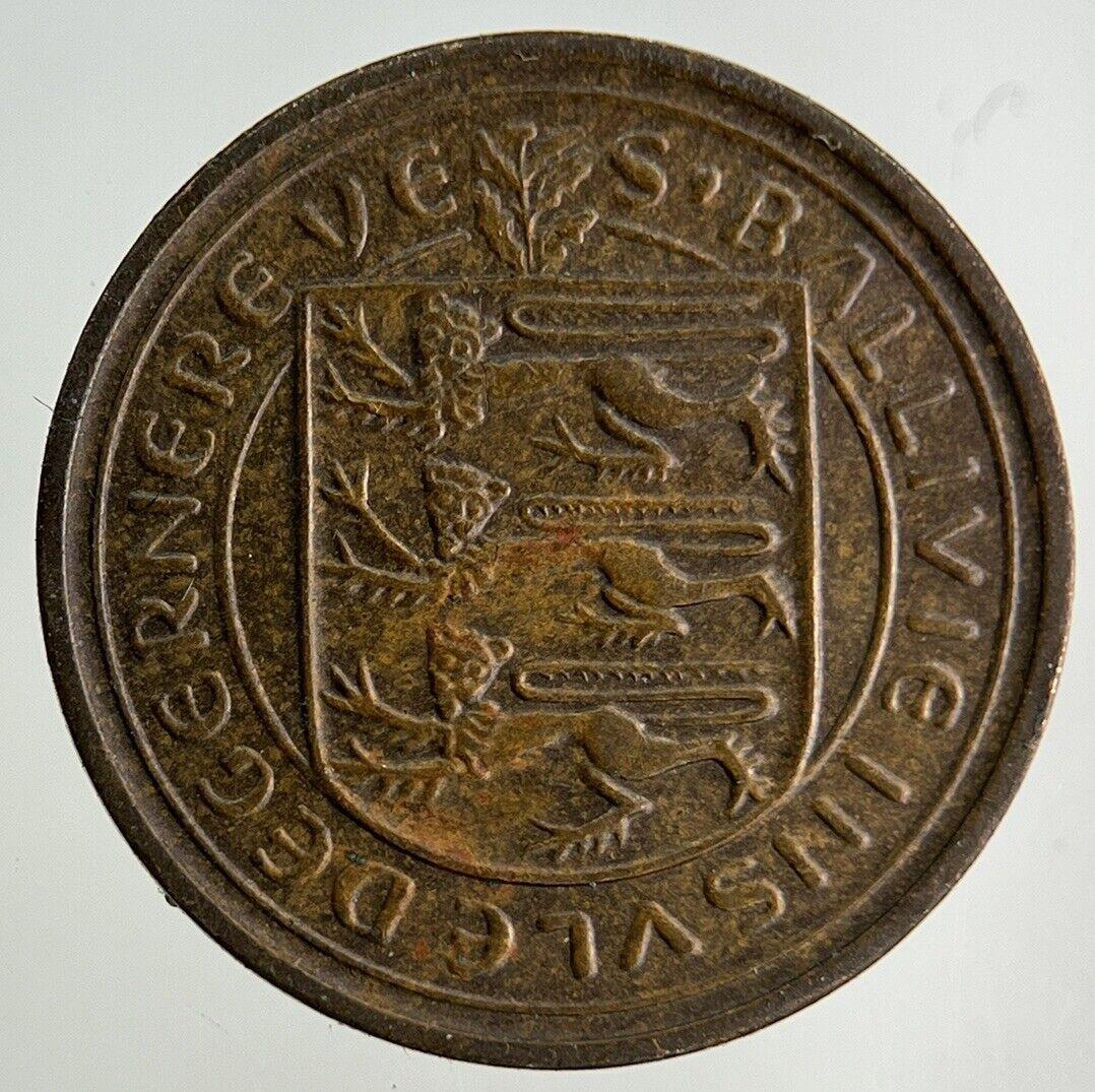 1971 Guernsey 1/2 Half-Penny Coin | Fine Collectable Grade