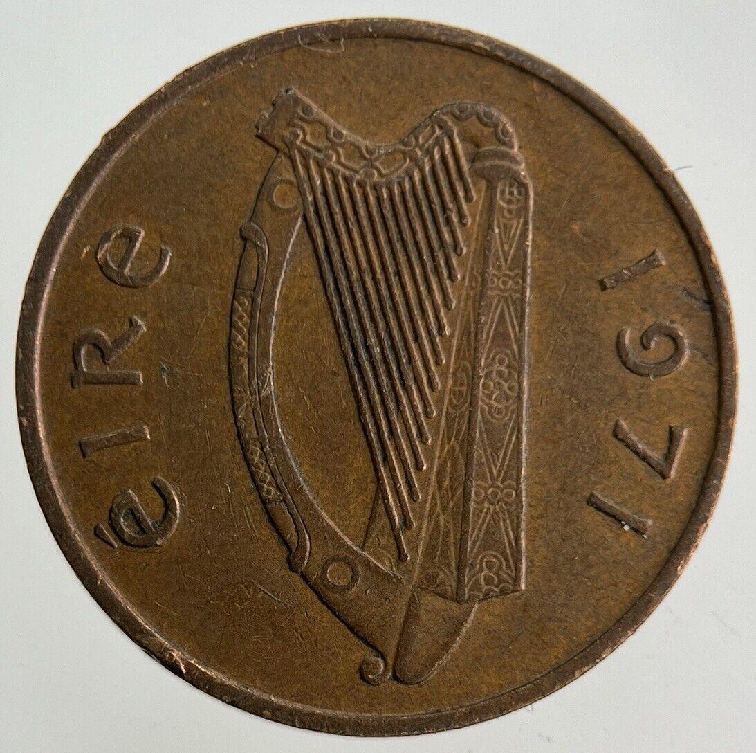 1971 Irish 1p One-Pence Coin | Fine Collectable Grade