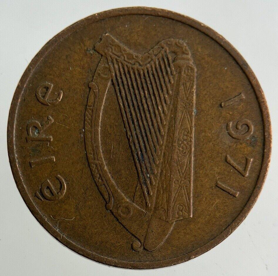 1971 Irish 1p One-Pence Coin | Fine Collectable Grade