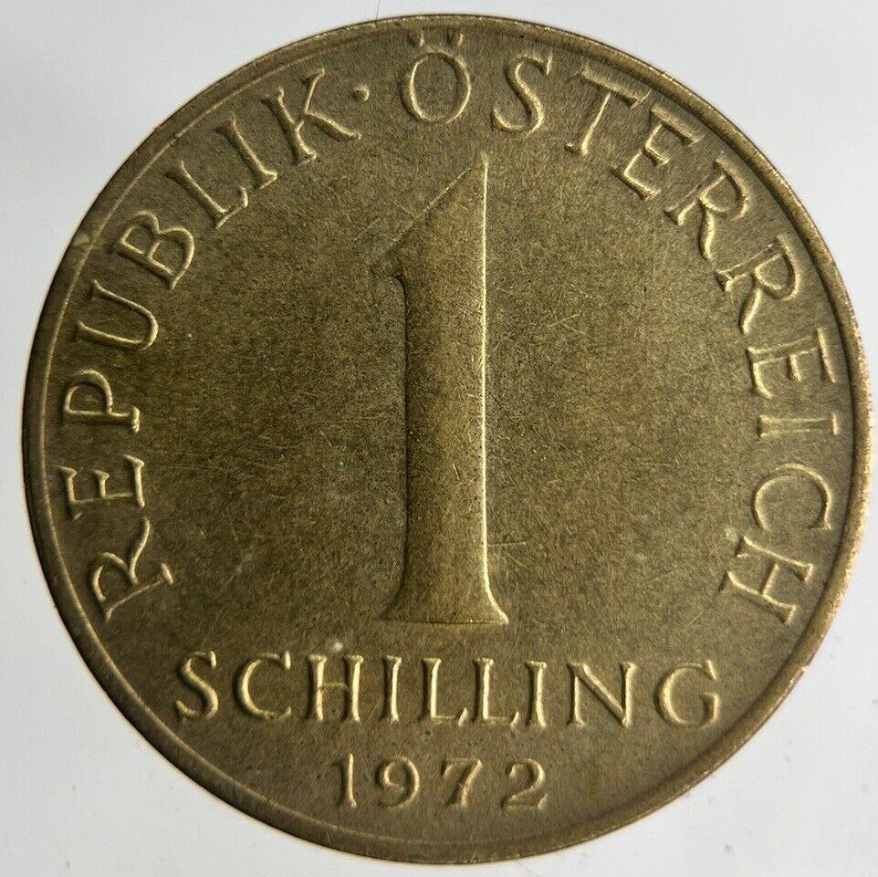 1972 Austria 1 Schilling Coin | Fine Collectable Grade