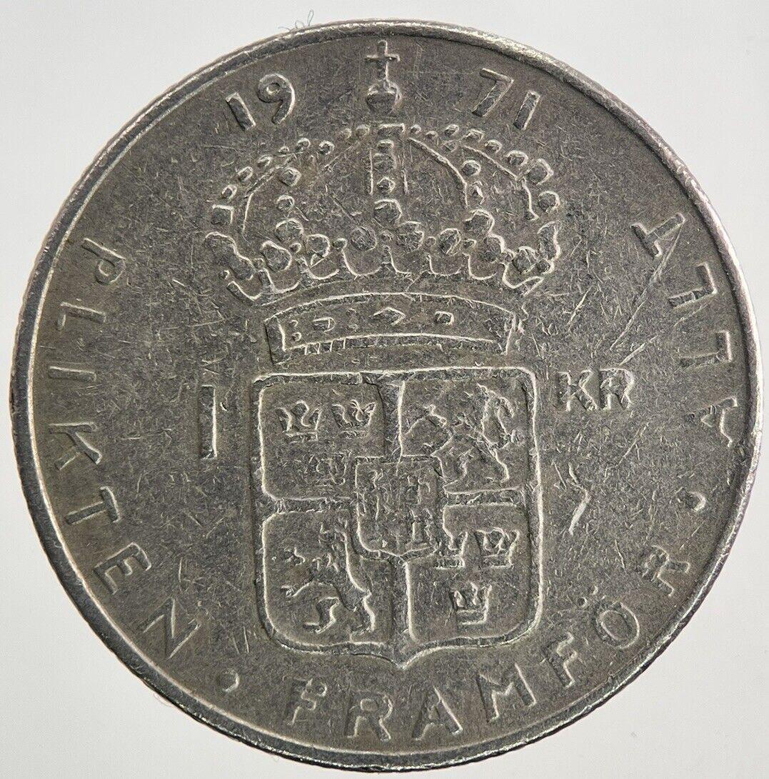 1971 Sweden 1 Krona Coin | Very High Grade
