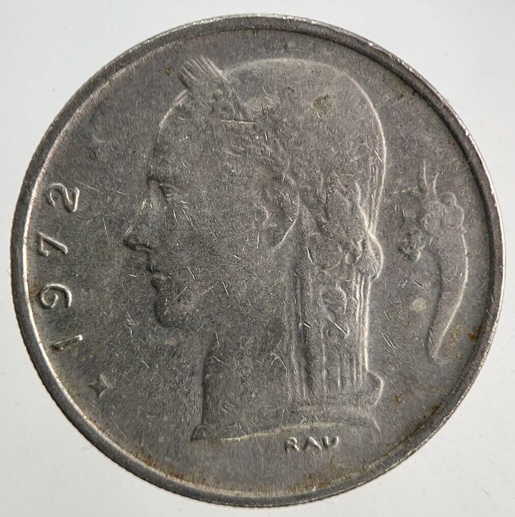 1972 Belgium 1 Franc Coin | Fine Collectable Grade
