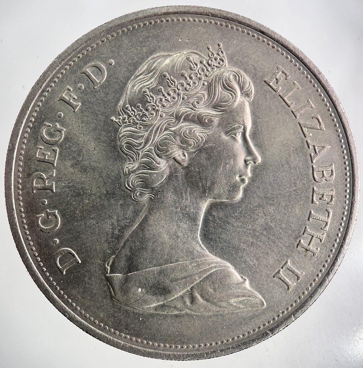 1972 Elizabeth II 2nd One Crown Coin | Very High Grade
