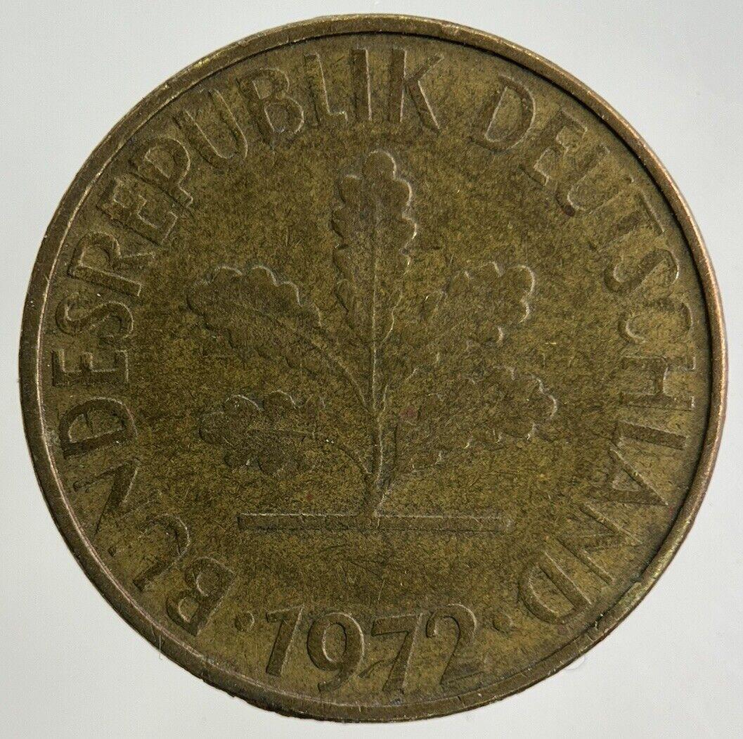 1972 Germany 10 Pfennig Coin | Fine Collectable Grade