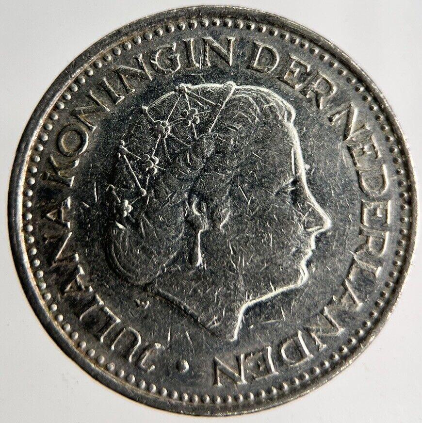 1972 Netherlands 1 Gulden Coin | Fine Collectable Grade